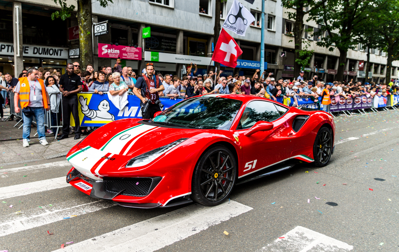 Ferrari’s new “Piloti Ferrari” spec 488 Pista.